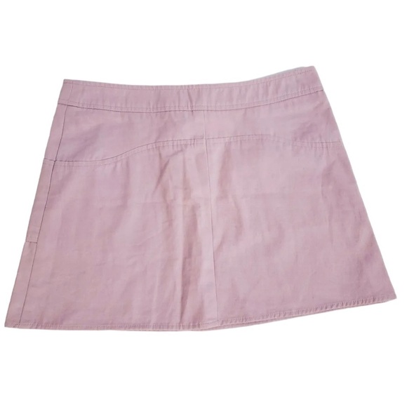 Nwts Ulla Johnson Mauve Pastel Pink Purple 100% Cotton Mini Skirt with Pockets - Picture 4 of 14